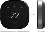 ecobee Smart Thermostat Premium with Smart Sensor and Air Quality Monitor - Programmable Wifi Thermostat - Works with Siri, Alexa, Google Assistant - Image 7