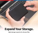 Toshiba Canvio Basics 2TB Portable External Hard Drive USB 3.0, Black - HDTB520XK3AA - Image 3