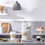 Nespresso Lattissima One Original Espresso Machine with Milk Frother by De'Longhi, Silky White - Image 3