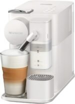 Nespresso Lattissima One Original Espresso Machine with Milk Frother by De'Longhi, Silky White - Image 4