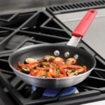 Tramontina Professional 8-Inch Non Stick Small Frying Pan, Heavy-Gauge Aluminum Skillet with Reinforced Nonstick Coating, Red Handle, Dishwasher and Oven Safe - Image 3