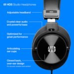 PreSonus HD5 Professional Monitoring Headphones —Wired, Closed-Back, Over-Ear Studio Recording Headphones for Professional Mixing and Monitoring - Image 4