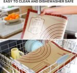 26x16 Inch Extra Thick Silicone Baking Mat with Measurements, Non-slip and Reusable - For Cookies, Bread, Pastry - Image 5