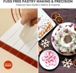 26x16 Inch Extra Thick Silicone Baking Mat with Measurements, Non-slip and Reusable - For Cookies, Bread, Pastry - Image 6