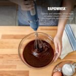Ninja Immersion Blender and Whisk, Hand Stick Blender, 4 Speeds, with SplatterShield and PanProtect, 4-Cup Blending Vessel, Dishwasher Safe, 5-ft Cord, Ergonomic, Deep Navy, CI201ND - Image 5
