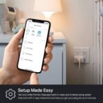 Kasa Smart Plug HS103P3, Smart Home Wi-Fi Outlet Works with Alexa, Echo, Google Home & IFTTT, No Hub Required, Remote Control,15 Amp,UL Certified, White, 3 Count (Pack of 1) - Image 5