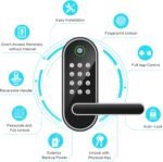 Fingerprint Smart Door Lock with Handle & Keypad – No More Lost Keys, Keyless Entry & Remote Access for Home, Kids, Airbnb & Rental Property, DIY Install, Alexa & Google Compatible - Image 3