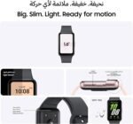 SAMSUNG Galaxy FIT 3 [2025, 40MM] 1.6" AMOLED Display | IP68 Water Resistant | 14 Days Battery Life | 100+ Watchfaces | 100+ Exercise Modes | International Model (Fast Charger Bundle, Black) - Image 3