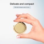 [2 Pack] Small Round Sparkling Cell Phone Ring Holder Stand,360 Degree Rotation and 180 Degree Adjustable Finger Ring Kickstand with Polished Metal Phone Grip (Gold) - Image 3