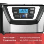 Black and Decker BLACK+DECKER 12-Cup Mill and Brew Coffeemaker, Black, CM5000B - Image 3