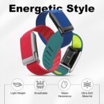 Multi-Pack Wrist Bands Compatible with Whoop 5.0, Peak, One & Life MG – Hydroknit Nylon, Sport Silicone, Premium Nylon – Replacement Straps with Hook, Clasp, Quick Link Slider - Image 4