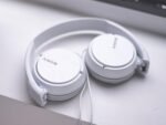 Sony ZX Series Wired On-Ear Headphones, White MDR-ZX110 - Image 3