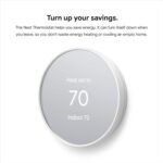 Google Nest Thermostat - Smart Thermostat for Home - Programmable Wifi Thermostat - Snow (Renewed) - Image 3