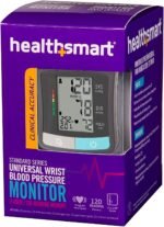 HealthSmart Digital Standard Blood Pressure Monitor with Automatic Upper Cuff That Displays Pulse Rate and Irregular Heartbeat, Stores up to 120 Readings for 2 Users (Pack of 48) - Image 5