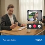 Tapo 2K Wired Smart Video Doorbell - 160° Ultra-Wide View, Person Detection, 2-Way Talk, Ring Call, Night Vision, Subscription-Free Local Storage or Optional Cloud, Works with Alexa, D205 - Image 5