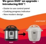 Instant Pot 6QT RIO 7-in-1 Multi-Cooker, Pressure Cooker, Slow cook, Sauté, Steam, Rice Maker, Yogurt, & Warmer, Sea Salt, 6 Quarts - Image 3