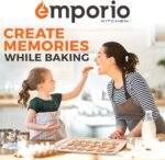 Stackable Baking Pan Set - Deluxe Nonstick White Marble Coating, Carbon Steel Bakeware Sets, PFOA, PFOS, PTFE Free, Recipe Booklet Included, Oven Safe (Up to 450°F), Set of 7 - White - Image 7