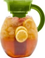 Primula The Big Iced Tea Maker and Infuser, Plastic Beverage Pitcher with Leak Proof, Airtight Lid, Fine Mesh Reusable Filter, Made without BPA, Dishwasher Safe, Green - Image 7