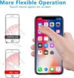 Cell Phone Ring Holder Stand 5 Pack Silver, Transparent Phone Ring Holder Finger Kickstand 360° Rotation, Clear Phone Ring Grip Compatible with Various Mobile Phones and Tablet - Image 4