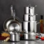 Tramontina Signature Tri-Ply Clad Stainless Steel 12-Piece Cookware Set with Lids, Pots and Pans Kitchen Set, Induction-Ready, Dishwasher-Safe, NSF-Certified, Made in Brazil - Image 3