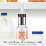 Breville BCA800BSS InFizz Fusion Sparkling Water and Beverage Carbonator, CO2 Cylinder Not Included, Brushed Stainless Steel - Image 5