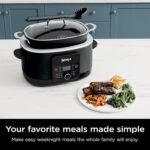 Ninja® 12-in-1 PossibleCooker™ PLUS | 8.5-qt - Sous Vide & Proof Multi-Cooker | Slow Cooker, Dutch Oven & More | Glass Lid & Integrated Spoon | Nonstick | Oven Safe Pot to 500°F | Black | MC1010 - Image 3