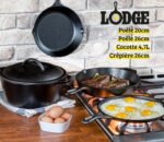 Lodge Pre-Seasoned Cast Iron 5 Piece Set, Black - Image 3