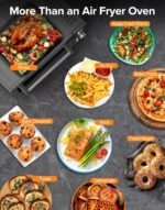 Nuwave Bravo Pro Smart Air Fryer Toaster Oven Combo, Airfryer Convection Oven Countertop, 10-in-1 Functions with Quicker & Even Crisp Technology, 1800W, 50-450°F, PFAS-Free, 21QT, Black - Image 5