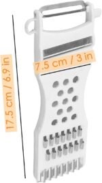 2pcs Kitchen Peeler Graters Slicers - Multifunctional Practical Household Tool for Fruit and Vegetable Carrot Potato Melon Gadget - Image 5