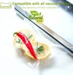 6 Pack 11"x20'(3Rolls) and 8"x20' (3Rolls)Thickened Vacuum Sealer Bags , Smell-Proof, Puncture Prevention, Heavy duty for POTANE, Food Saver, Great for Vacuum storage,Meal Prep or Sous Vide - Image 4