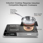 Duxtop LCD Portable Double Induction Cooktop 1800W Digital Electric Countertop Burner Sensor Touch Stove, 9620LS/BT-350DZ - Image 4
