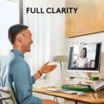 Logitech Brio 100 Full HD 1080p Webcam for Meetings, Streaming, Desktop, Laptop, PC - Built-in Mic, Shutter, Works with Zoom, Microsoft Teams, Nintendo Switch 2’s New GameChat Mode-Off -White - Image 3