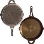 12 Inch Smooth Wasatch Pre-Seasoned Round Cast Iron Skillet - Image 4