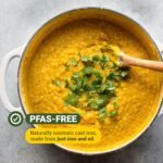 Lodge 6 Quart Enameled Cast Iron Dutch Oven with Lid – Dual Handles, Oven Safe up to 500°F, Stovetop Compatible – Marinate, Cook, Bake, Refrigerate & Serve – Oyster White - Image 5