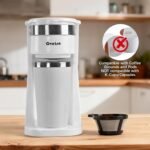 Coffee maker single serve with white - Image 4