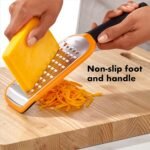 OXO Good Grips Etched Coarse Grater, Orange - Image 4