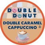 Double Donut Coffee Cappuccino Pods, Caramel Cappuccino, Single Serve for Keurig K Cups Brewers, 24 Count - Image 3