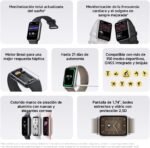 XIAOMI Smart Band 9 Pro Smartband Global Version 1.74" Display Blood Oxygen GPS Health Monitoring Fitness Tracker 150+ Sports Mode - Rose Gold - Image 3