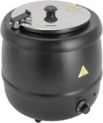 10.5 Qt Soup Warmers Commercial Grade Soup Kettle with Lid and Detachable Stainless Steel Insert Pot Food Warmers for Restaurant and Big Family - Image 4