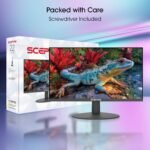 Sceptre New 22-Inch Gaming Monitor, FHD 1080p, Up to 144Hz, HDMI, DisplayPort, Built-in Speakers, Machine Black (E225W-FW144 Series, 2026) - Image 4