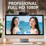 1080p Webcam for PC Laptop Desktop Computer, USB Webcam with Microphone, Streaming Camera, Plug & Play, for Meeting/Online Video Calls - Image 3