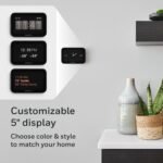 New Honeywell Home X8S WiFi Smart Thermostat with Video Doorbell Compatibility, IAQ Control, and Customizable Touchscreen Display, Black - Image 4