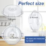 106458S Cutter Bowl Lid Compatible with robot coupe R2、R2B、R2 DICE、R2N、R101B Food Processor - Image 3