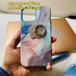 4 Pcs Cell Phone Ring Holder Flower,360 Rotate and 180°Angle Adjustable Metal Finger Ring Socket Grip Kickstand for Smartphones - Image 3