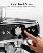 EUHOMY Espresso Machine with Grinder, 20 Bar Professional Espresso Coffee Maker for Home, with Milk Frother for Latte, Cappuccino & Barista-Style - Image 7