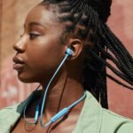 Beats Flex Wireless Earbuds - Apple W1 Headphone Chip, Magnetic Earphones, Class 1 Bluetooth, 12 Hours of Listening Time, Built-in Microphone - Flame Blue - Image 5