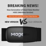 Magene H64 Heart Rate Monitor, Heart Rate Sensor Chest Strap, Protocol ANT+/Bluetooth, Compatible with iOS/Android APPs (New H64) - Image 3