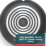 T-fal Initiatives Nonstick Cookware Set 6 Piece Oven Safe 350F Cookware, Pots and Pans, Oven, Broil, Dishwasher Safe Gray - Image 4
