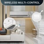 MOES Smart Single Pole Light Switch, 2.4GHz WiFi Smart Wall Switch, Needs Neutral Wire, Multi-Control, Smart Life/TUYA APP Control, Voice Control with Alexa/Google Home, White 3 Gang - Image 4