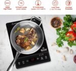 Duxtop Portable Induction Cooktop, Countertop Burner, Induction Burner with Timer and Sensor Touch, 1800W 8500ST E210C2 - Image 3